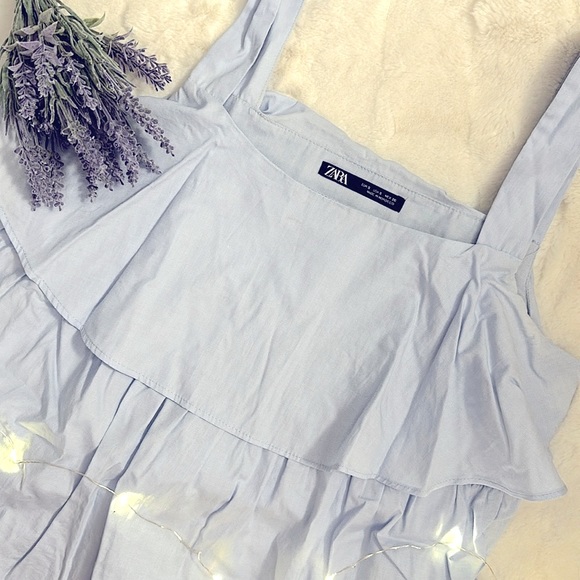 Zara Tops - Zara Flounce Tank Top